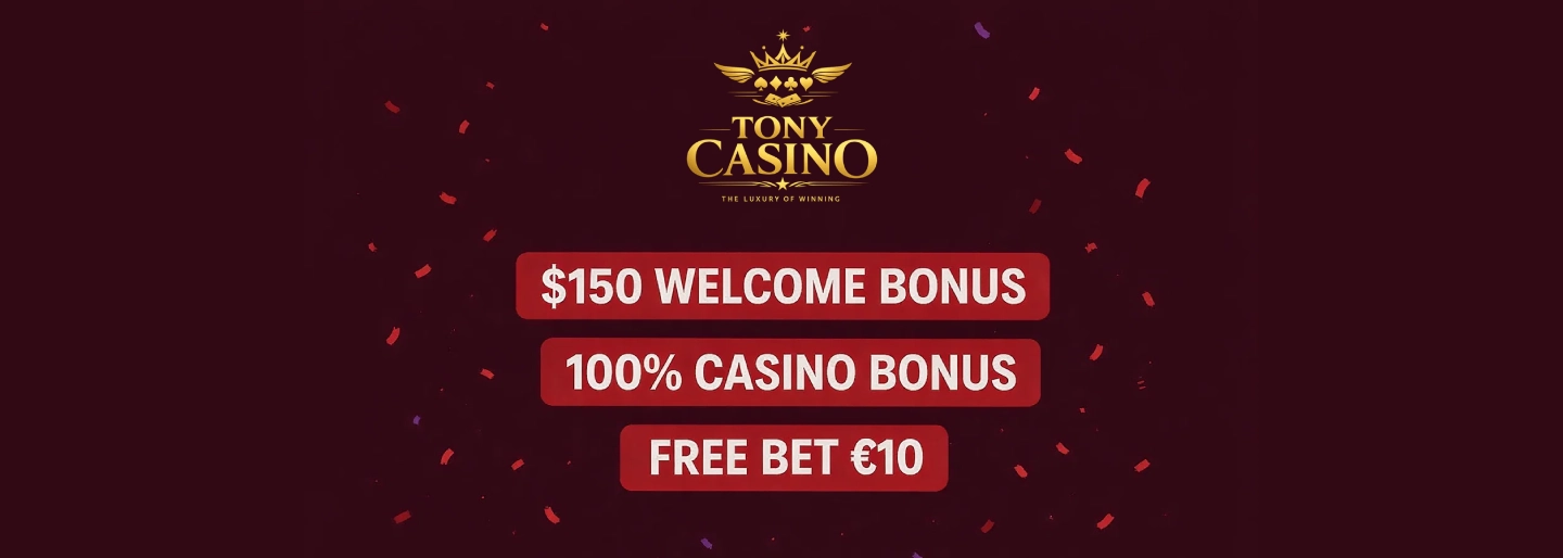 tonybet casino welcome bonus